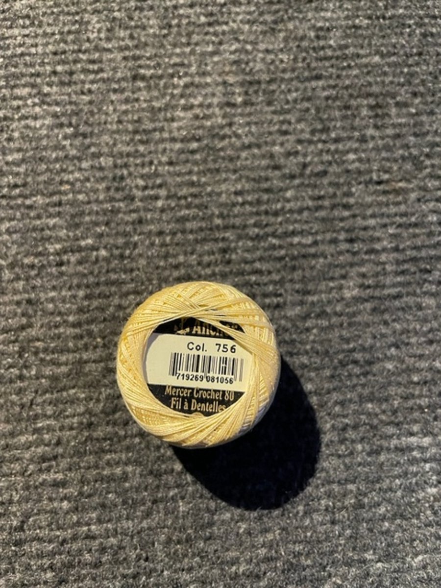 Haakgaren extra fijn Anchor special dentelles no.80 Kleur 756