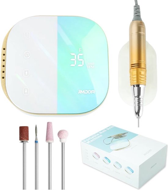 2022 Premium Draadloze Nagelfrees Oplaadbare Nagelfrees Gradient