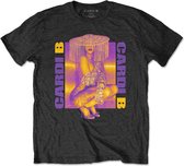 Cardi B Heren Tshirt -2XL- Squat Zwart