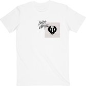 Bullet For My Valentine Heren Tshirt -S- Album Cropped & Logo Wit