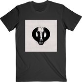 Bullet For My Valentine Heren Tshirt -S- Album Cropped & Large Logo Zwart