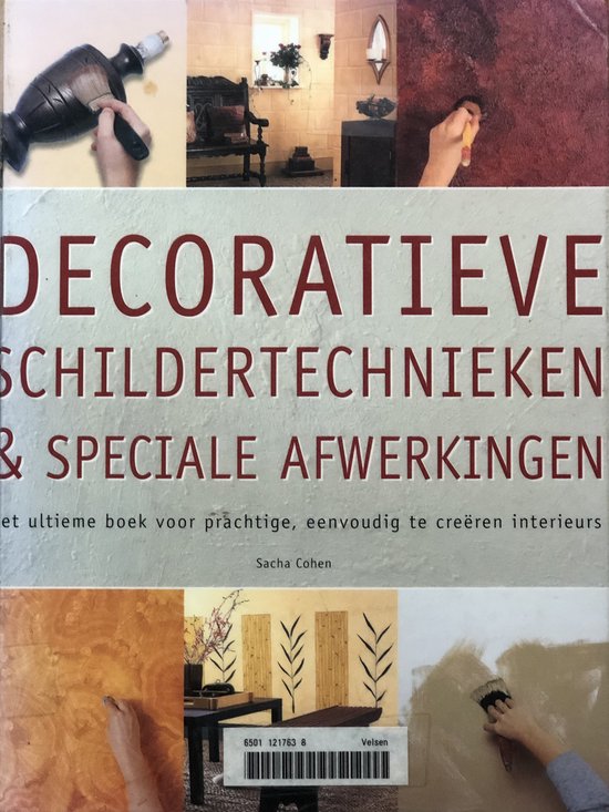 Decoratieve schildertechnieken en speciale afwerkingen - cover