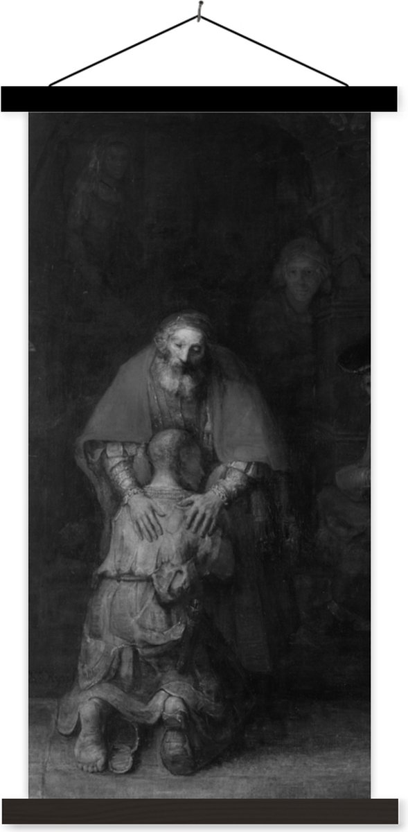 Grand Poster D'art Rembrandt - Flora, 1654 - Reproduction Sous Licence - 68 X 78,5 Cm