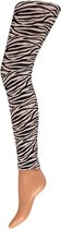 Dames legging met print | Zebra design | Maat L/XL | Legging dames | Legging meisje | Leggings | Legging carnaval | Legging dames katoen | Apollo