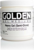Golden | Gel Mediums | Heavy Gel (Semi-Gloss) | Pot á 237ml
