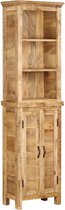 Decoways - Boekenkast 50x30x180 cm massief mangohout