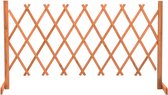 Decoways - Tuinlatwerk 150x80 cm massief vurenhout oranje