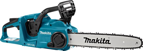 Makita DUC353PG4J 2x18V Li-Ion accu kettingzaag set (4x 6,0Ah) incl. Mbox - 35cm - koolborstelloos