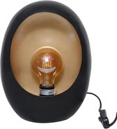 Tafellamp Golden Egg Small Zwart / Goud