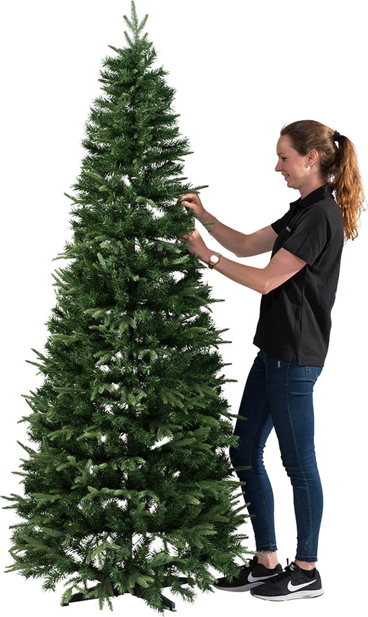 schudden periscoop Onnodig Kerstboom | Kunststof | Kunstkerstboom | Opvouwbaar | 210m | Groen | bol.com