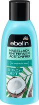 ebelin NagellakRemover Kokosgeur acetonvrij, 200 ml