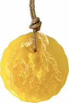 Kaylenn Loofah zeep - Sicilian Lemon - 180gr - handgemaakt - vegan - blokzeep - scrub