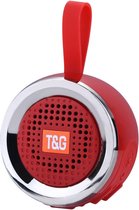 TG146 Bluetooth Speaker - Draadloze Mini Speaker - Draagbaar en waterdicht - Subwoofer - Rood