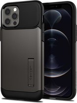 Spigen - Slim Armor iPhone 12 Pro Max - zwart