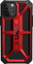 UAG Monarch Apple iPhone 12 Pro Max Backcover hoesje - Crimson Red