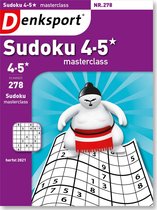 Denksport Puzzelboek Sudoku 4-5* masterclass editie 278