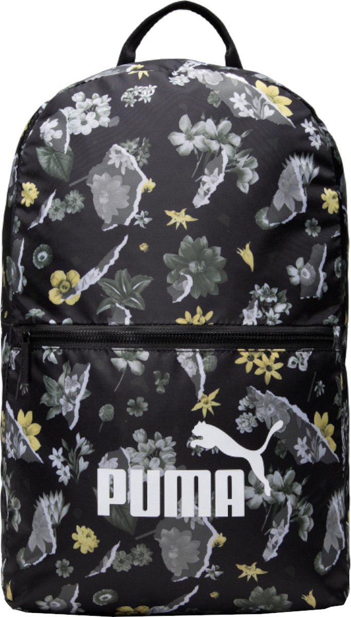 Puma Core Seasonal Daypack Backpack 077381-01, Vrouwen, Zwart, Rugzak, maat: One size