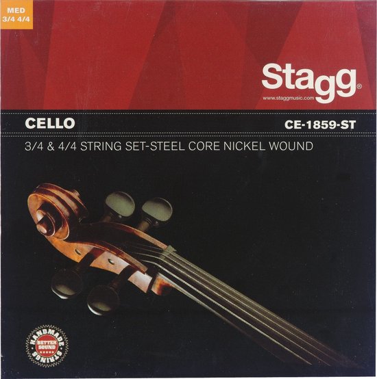 Foto: Stagg cello snaren set ce 1859 st