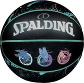 Spalding Space Jam Tune Squad Ball 77121Z, Unisex, Zwart, basketbal, maat: 7