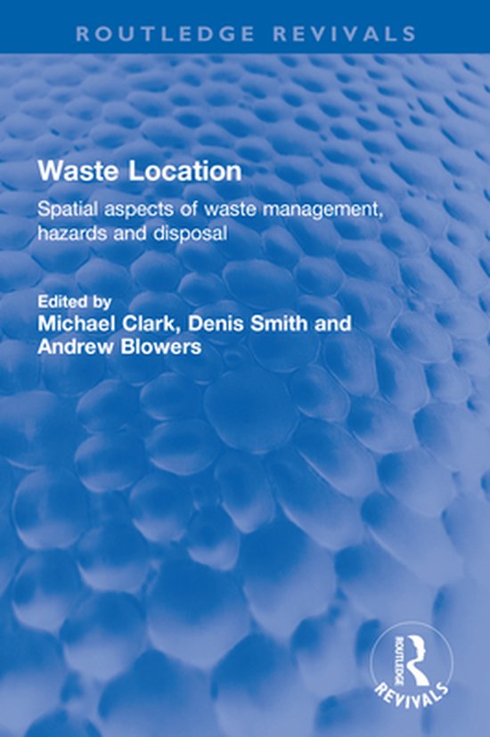 Routledge Revivals - Waste Location - cover