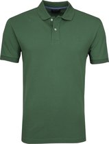 Profuomo - Polo Donkergroen - L - Slim-fit