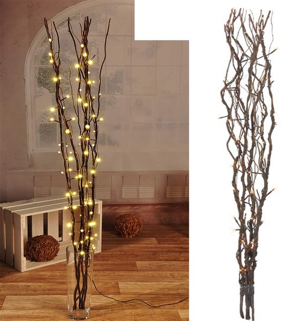 Led verlichting bruin - Led decoratie takken Bruin - takken - decoratie  hout -... | bol.com