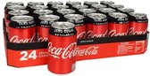 Coca Cola Zero Sugar Blikjes Tray - 24 x 33cl