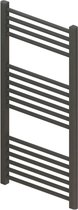 Eastbrook-Wingrave handdoekradiator straight Mat Antraciet 60x60cm