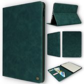 iPad 10.2 (2019, 2020 & 2021) Hoes Emerald Green - Casemania Book Cover