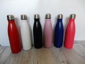 Rvs Thermosfles rood 500ml lekvrij