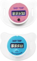 Fopspeen thermometer - Temperatuurmeter baby - Speen - Blauw