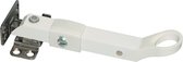 AXA Veiligheids Combi-raamuitzetter (model AXAflex Security) RVS Wit: Naar boven draaiend, wegdraaibaar naar rechts, afsluitbaar. SKG**