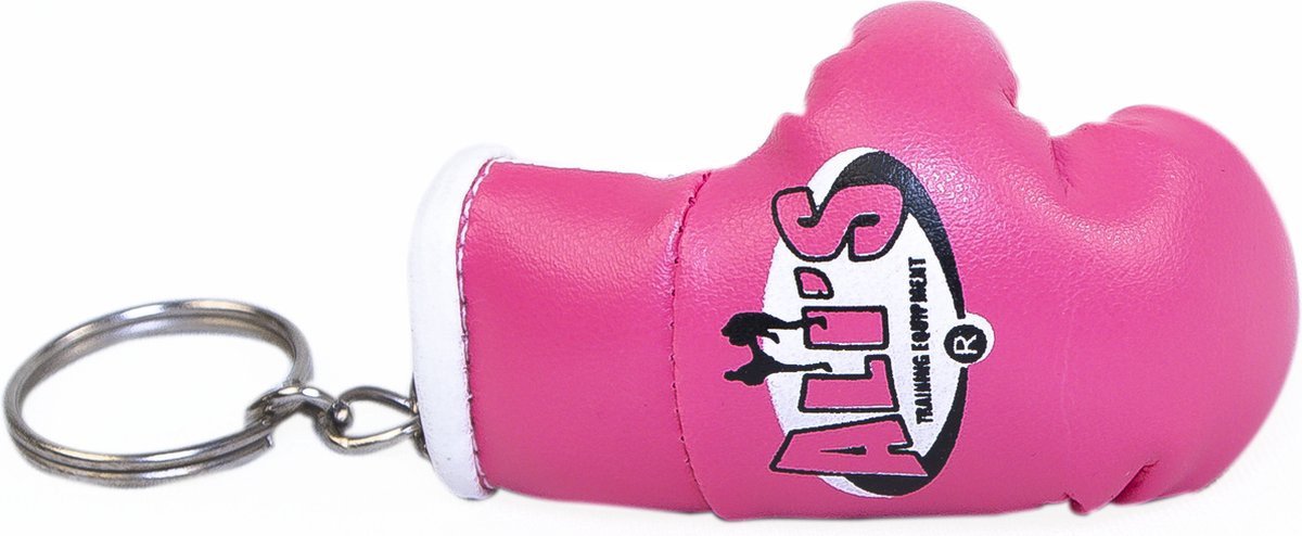 Ali's Fightgear sleutelhanger bokshandschoen kleur roze
