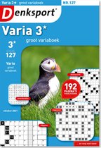 Denksport Puzzelboek Varia 3* groot variaboek, editie 127