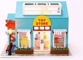 Miniatuur - Le velvet nest - speelgoedwinkel - met lijm