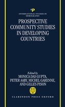 International Studies in Demography- Prospective Community Studies in Developing Countries
