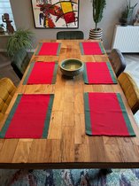 Set van 6 Handgeweven placemats uit de Filipijnen