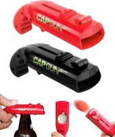 Grappige Flesopener Bier Opener Cap Gun Launcher Thuis Bar Party ManCave 2 Stuks