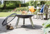 Decoways - RedFire Vuurschaal Chicago 75 cm staal zwart 85013