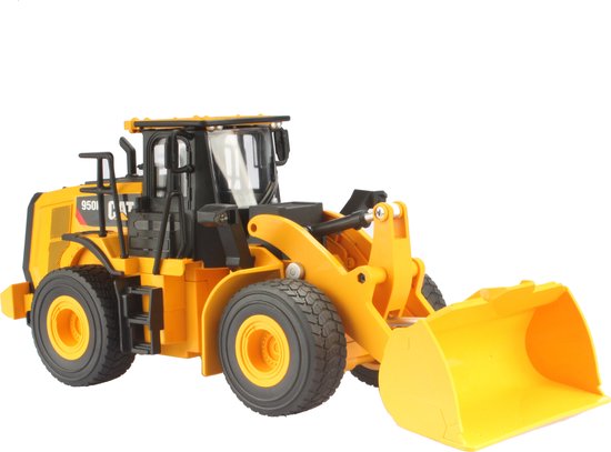 CAT 972M WHEEL LOADER WITH LONG FORK 1:87 Diecast Master Mezzi