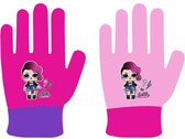 Lichtroze handschoenen van LOL Surprise!- one size