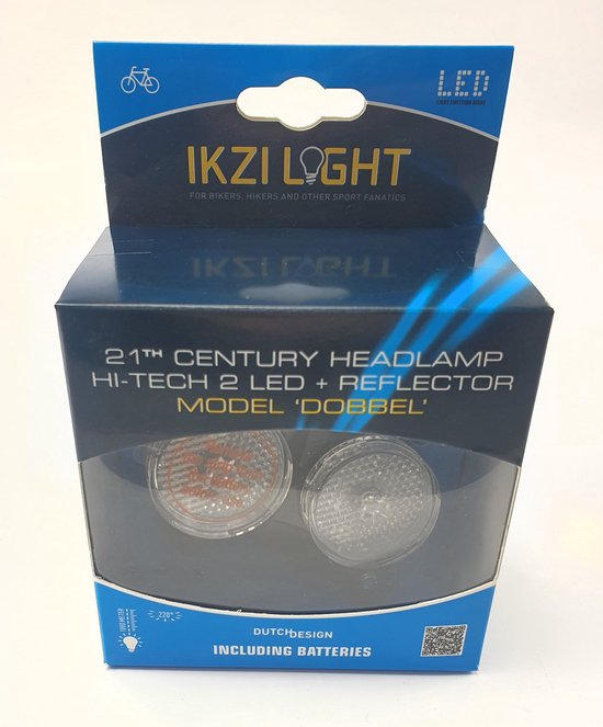 Ikzi Light Kopl Dobbel chr - zwart — afbeelding 4