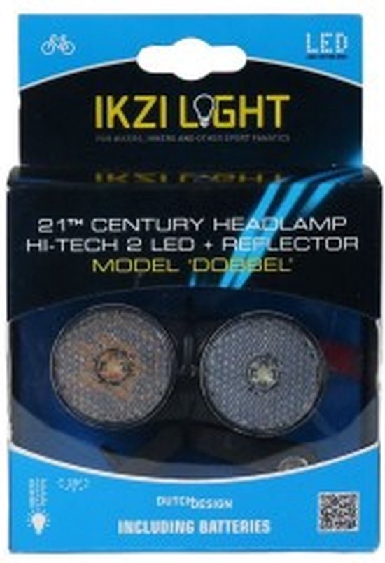 Ikzi Light Kopl Dobbel chr - zwart — afbeelding 3