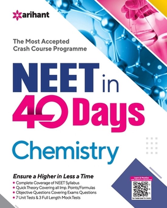 40 Days Crash Course for NEET Chemistry - cover