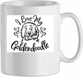 Mok I Love My Goldendoodle 2.2 | Hond| Cadeau| Cadeau | Beker 31 CL