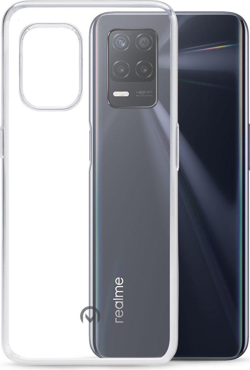 Mobilize - Realme 8 5G Hoesje - Gelly Case Transparant