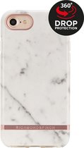 Apple iPhone 7 Hoesje - Richmond & Finch - Serie - Hard Kunststof Backcover - White Marble - Hoesje Geschikt Voor Apple iPhone 7