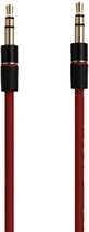 Universele 3.5mm Jack Vervangings-/Verlengkabel 1.3m  Rood 11186