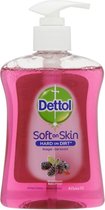 Dettol Handzeep - Winterbessen - Soft on Skin - 250 ml - Voordeel Set van 6 stuks