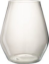 J-Line Vaas Fiona Glas Transparant Large